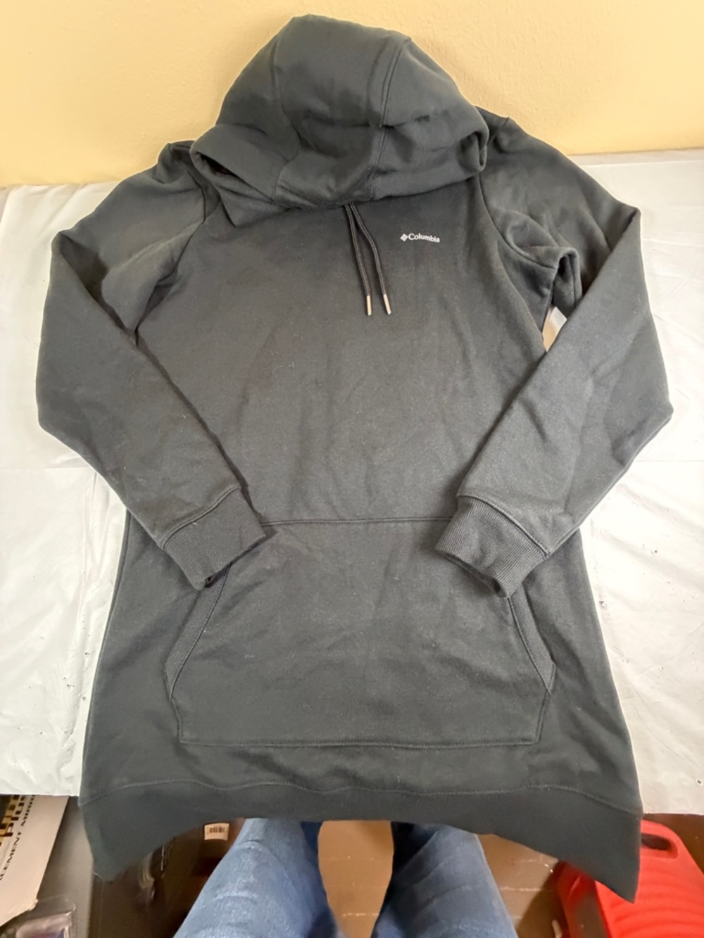 Columbia Men’s‎ Black Hooded Pullover Sweatshirt
